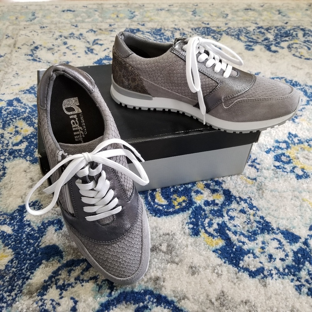 Umberto Raffini Suede Sneaker Janice Grey 40